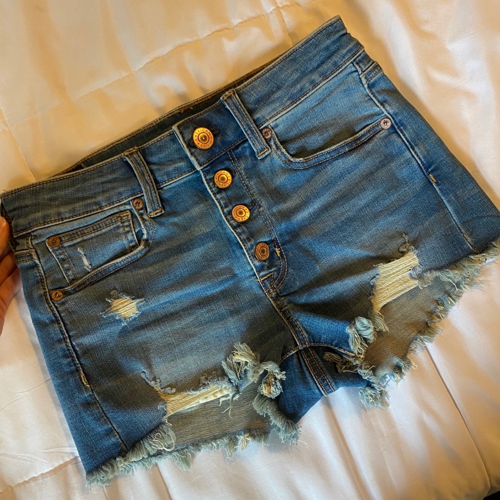 AE Super Stretch Jean Short Shorts